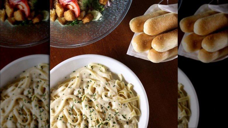 olive garden fettuccine alfredo