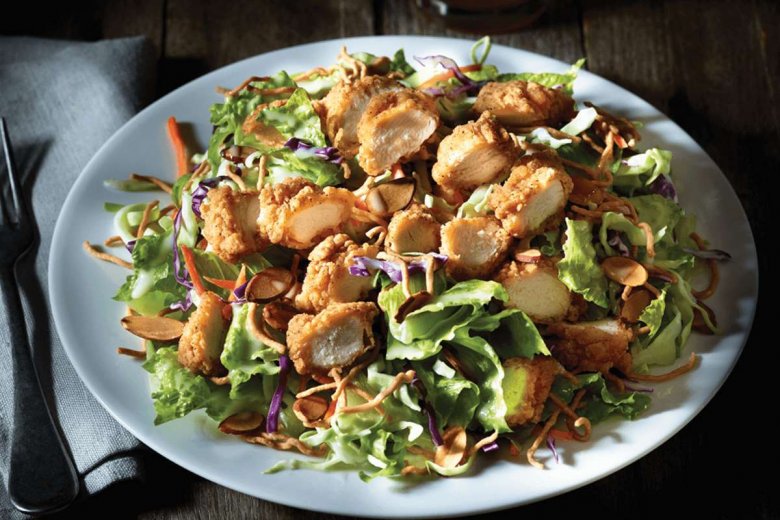 Oriental chicken salad at Applebee's