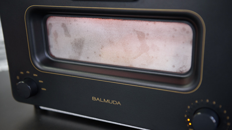 Balmuda toaster oven steam setting