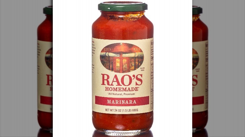 Jar of Rao's Marinara Sauce