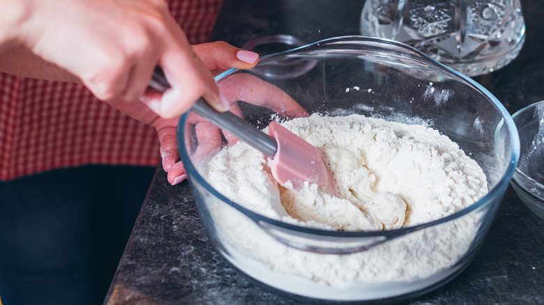 spatula to make pastry