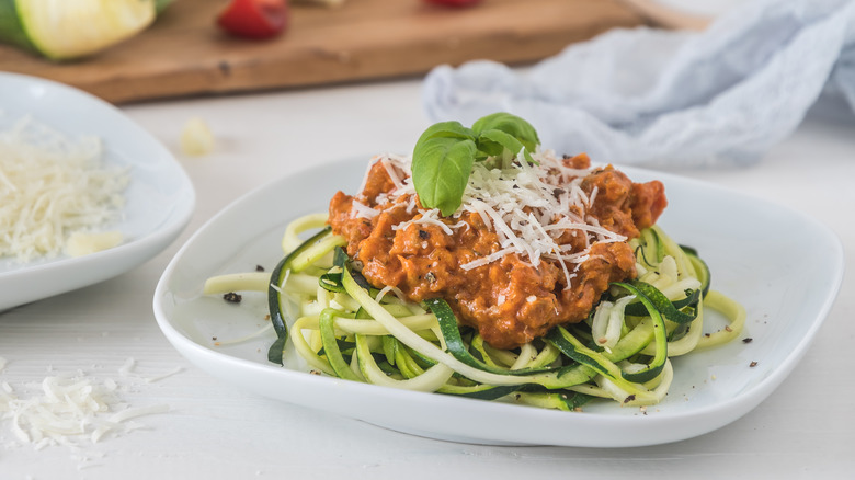 Zoodles Bolognese