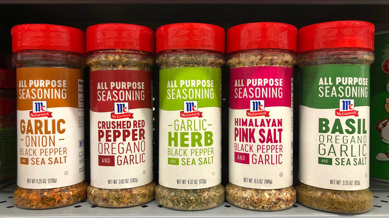 McCormick seasoning blends