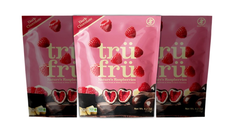 trufru dark chocolate rasberries