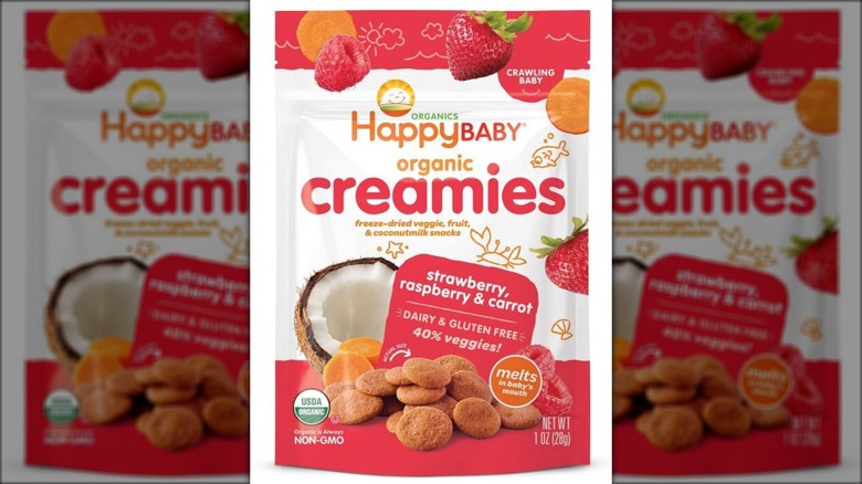 happy baby fruit creamies package