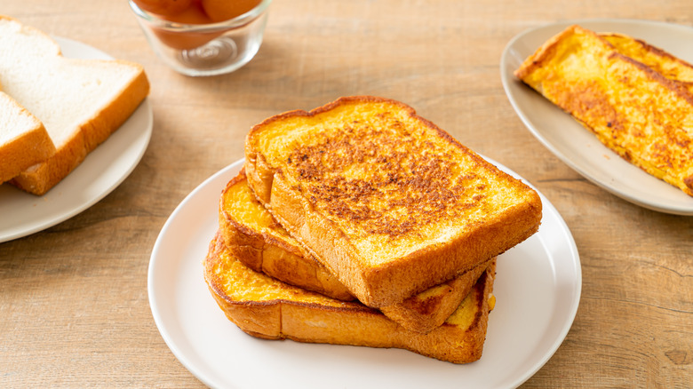 Plate of French toast