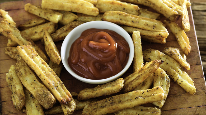 Cajun seasoned fries