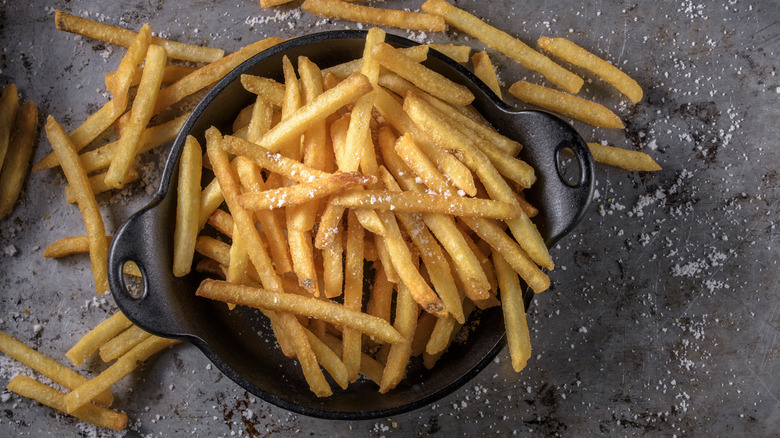 Homemade french fries