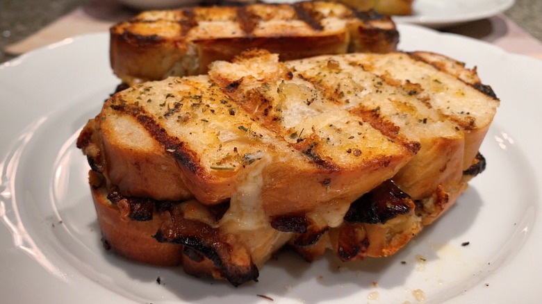 French onion grilled cheese