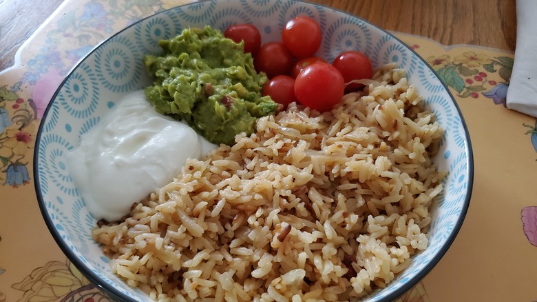 French onion rice