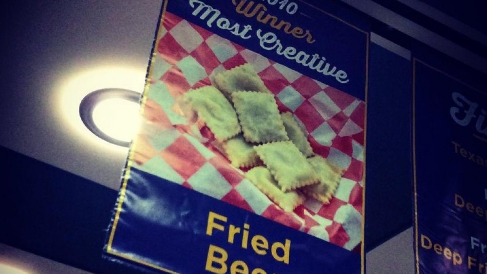 Fried beer sold at the Texas State Fair