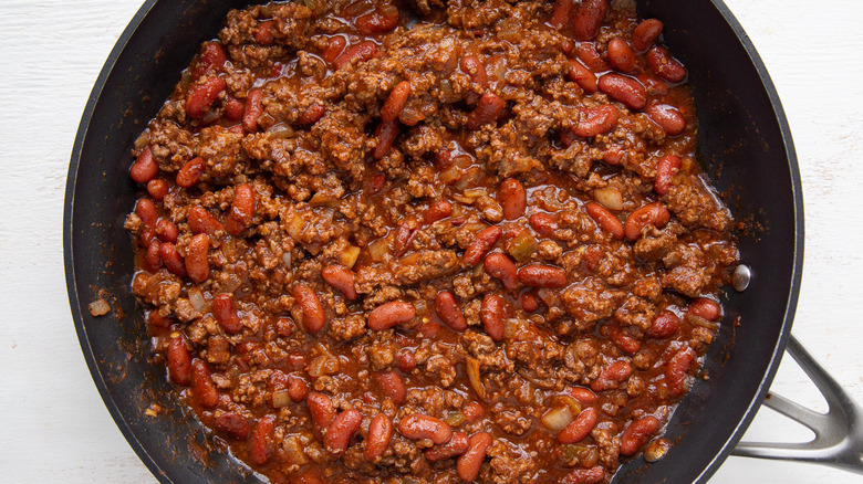 chili in a pot