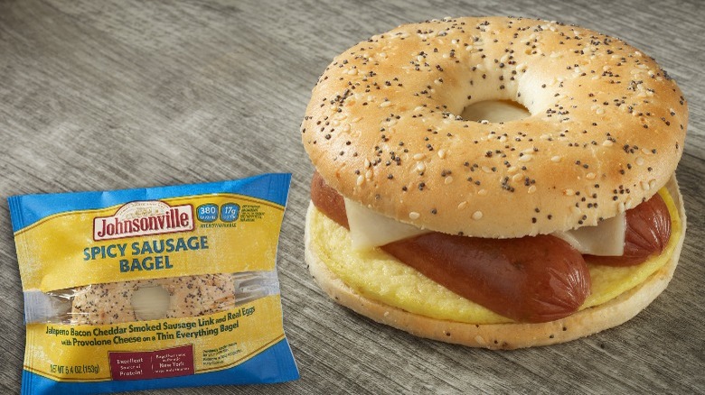 Johnsonville Bagel Breakfast Sandwich