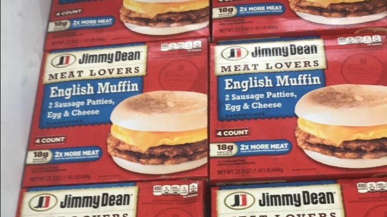 Jimmy Dean Sausage, Egg, and Cheese Muffin Sandwich