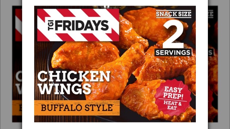 TGI Fridays Chicken Wings box 