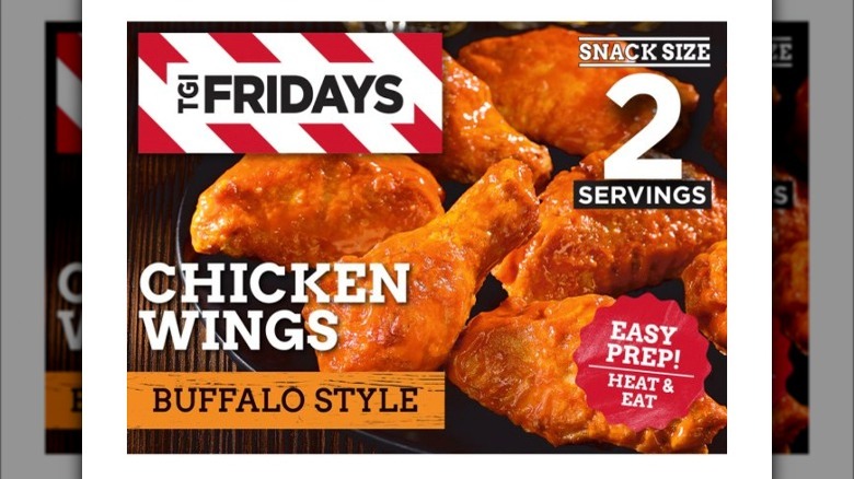 TGI Fridays Chicken Wings box