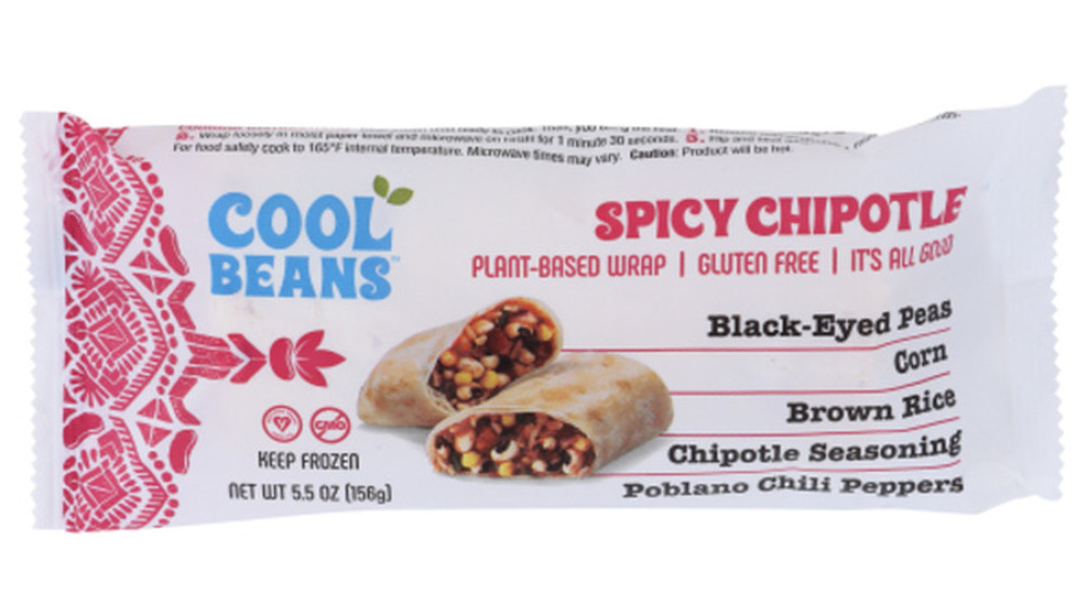 Cool Beans spicy chipotle burrito