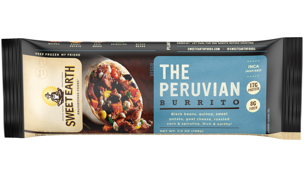 Sweet Earth Peruvian burrito