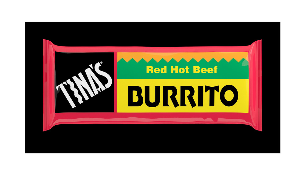 Tina's Red Hot Beef burrito