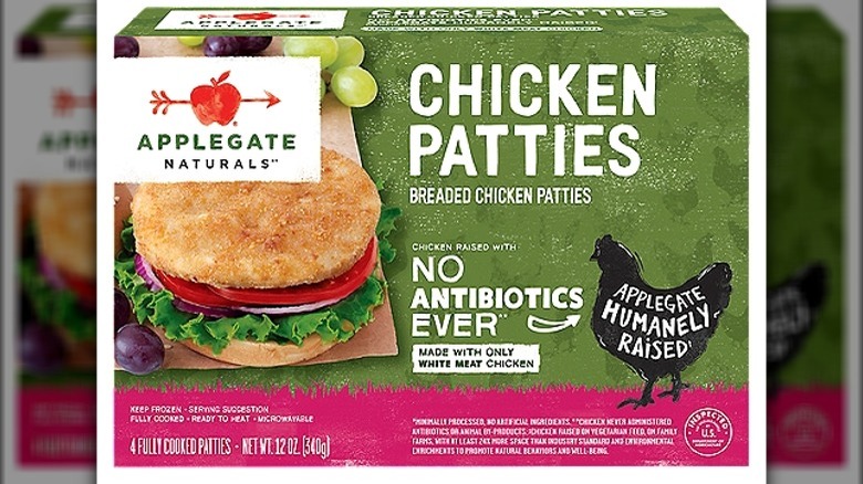 Applegate Naturals chicken patties
