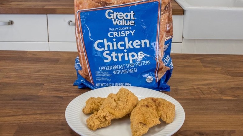 Great Value Breaded Chicken Breast Strips