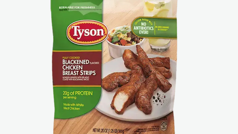 Tyson's Blackened Flavored Chicken Breast Strips