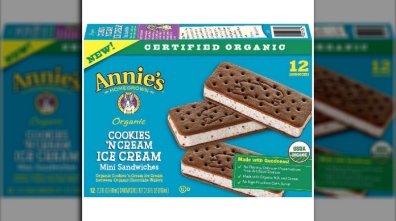 Annie's healthy Ice Cream Sandwiches