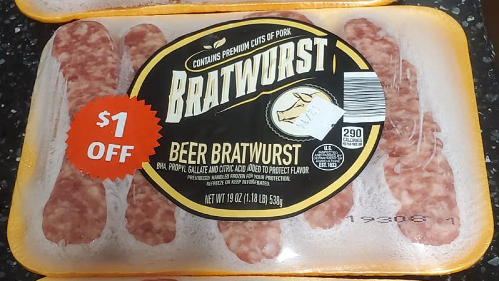 Aldi's Beer Bratwurst