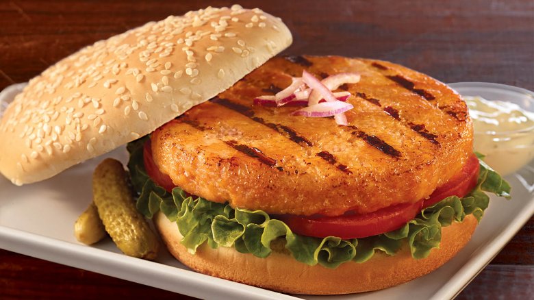 Costco's Trident Alaskan Salmon Burgers