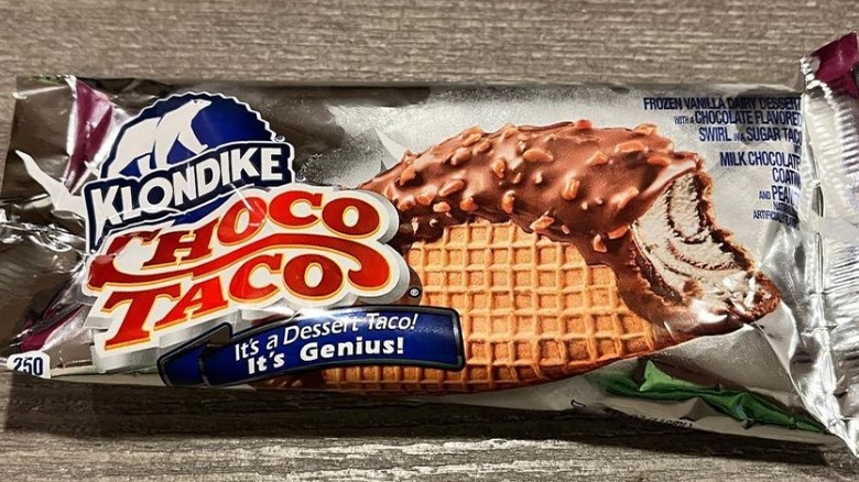 Choco Taco ice cream package