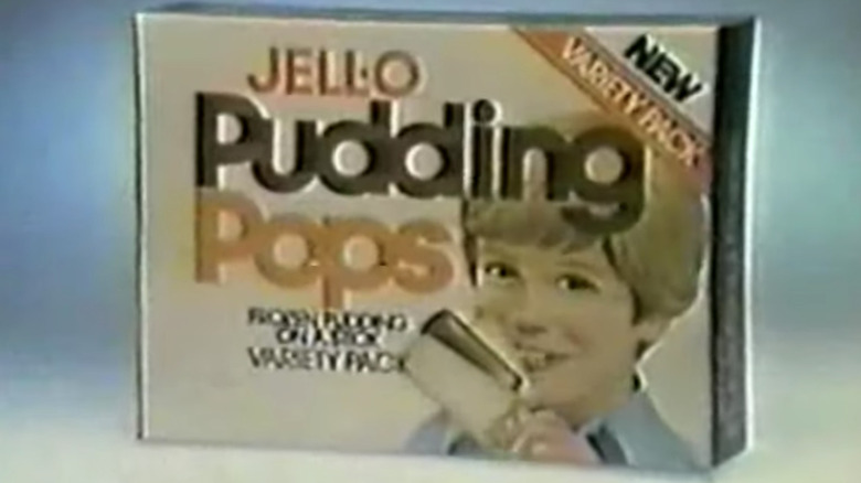 Jell-O Pudding Pops box