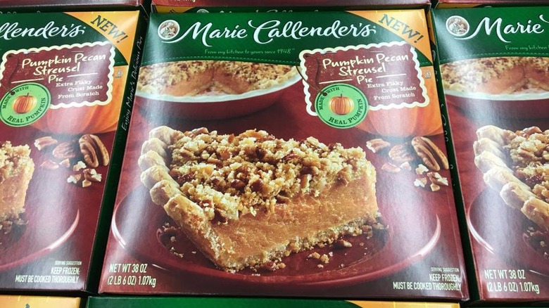 Marie Callender's Pumpkin Pecan Streusel Pie