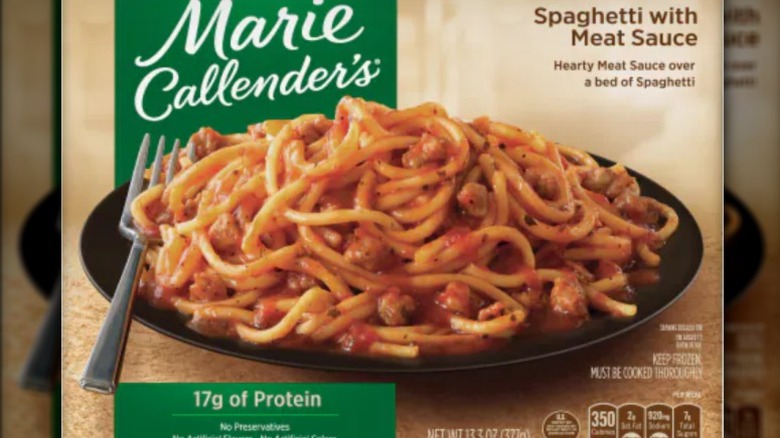 Marie Callender's Spaghetti with Meat Sauce