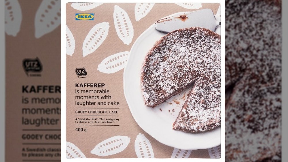 IKEA's KAFFEREP Gooey chocolate cake