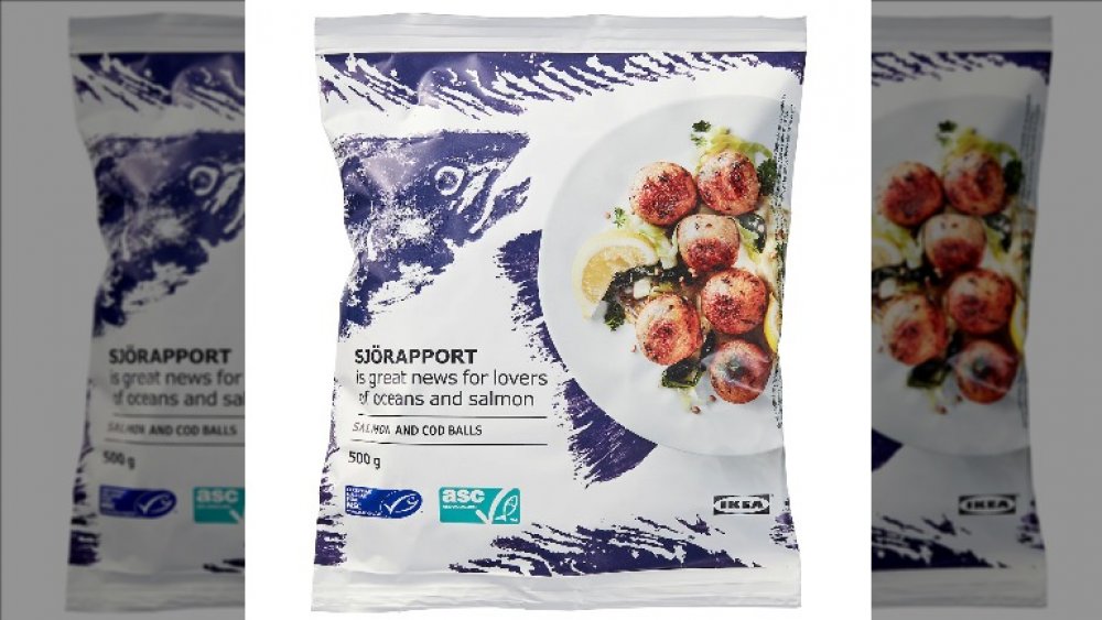 IKEA's SJÖRAPPORT Salmon balls