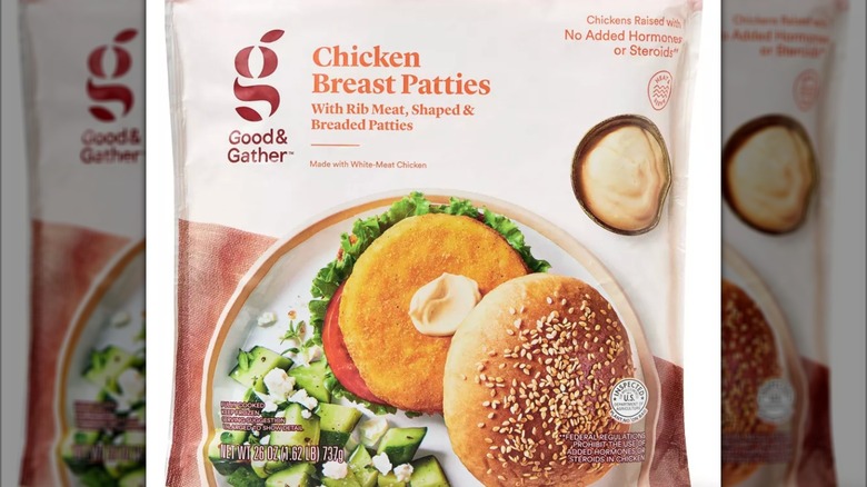 good & gather chicken breast patties