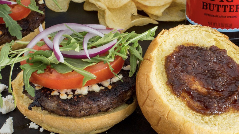 Trader Joe's Angus beef burgers