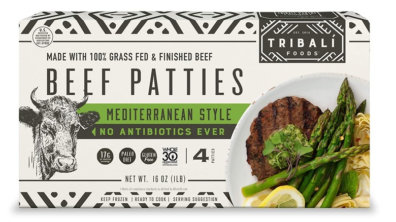 TRIBALÍ Mediterranean Style Beef Patties