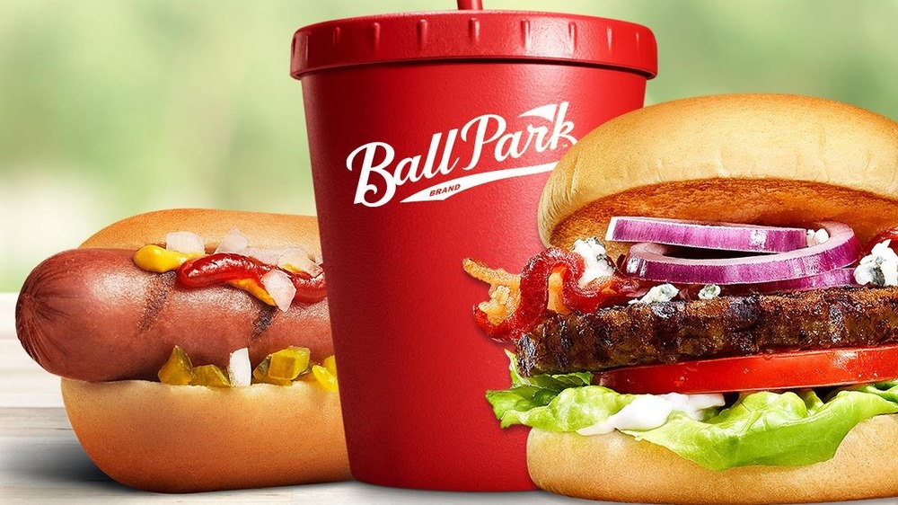 Ball park burgers