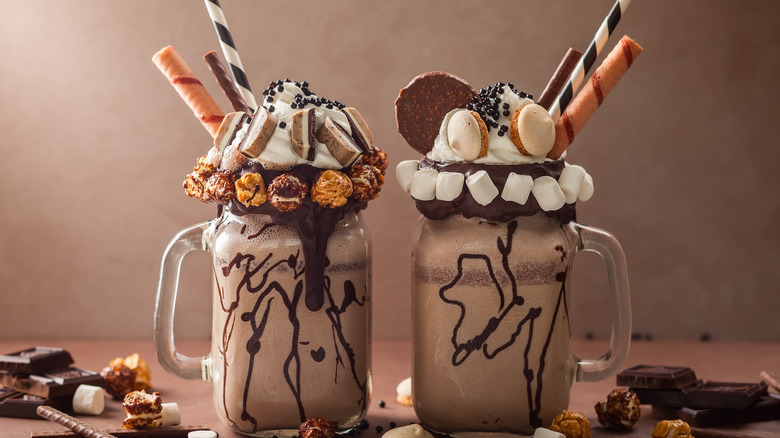 Frozen hot chocolate