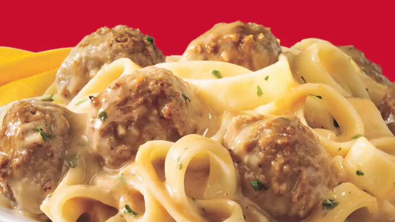 Stouffer's swedish meatballs and pasta