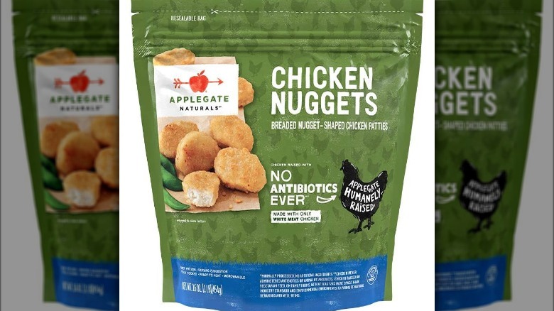 Applegate chicken nuggets bag