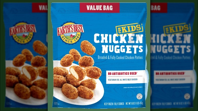 Earth's Best chicken nuggets for kids