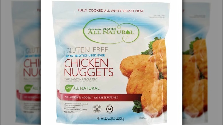 Golden Platter chicken nuggets bag