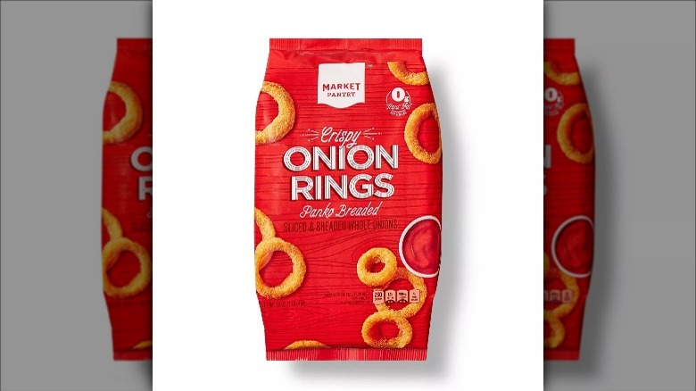 bag of Market Pantry Crispy Onion Rings