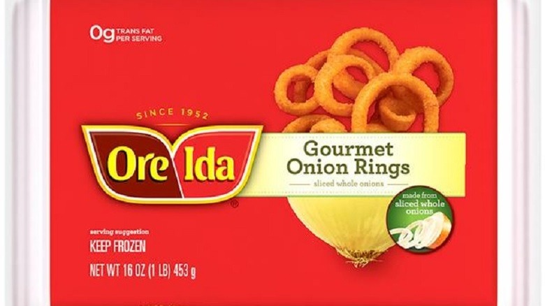 Bag of Ore-Ida Gourmet Onion Rings