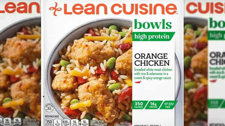 Box of Lean Cuisine Orange Chicken Bowl