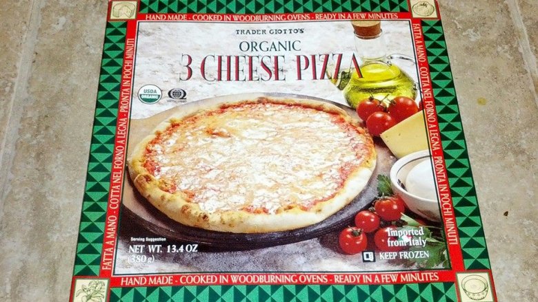 Trader Joe's 3 Cheese Pizza