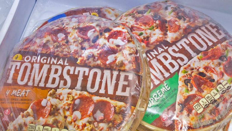 Tombstone pizzas