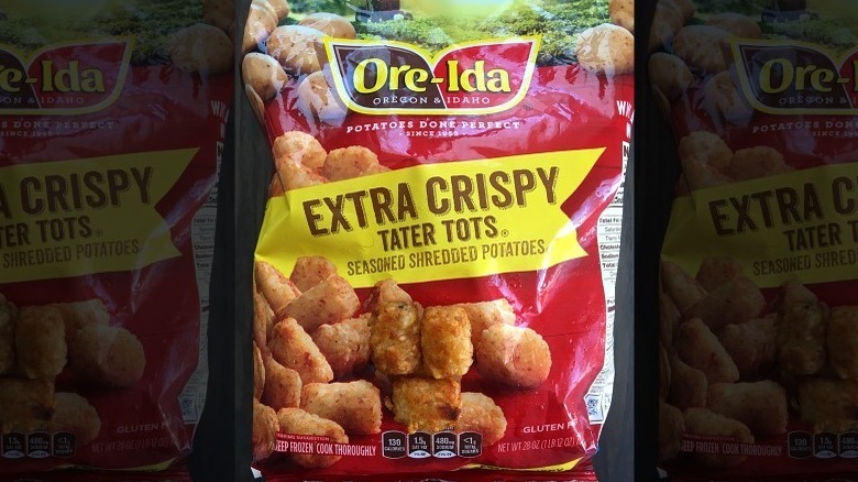 Bag of Ore-Ida Golden Extra Crispy Tater Tots™
